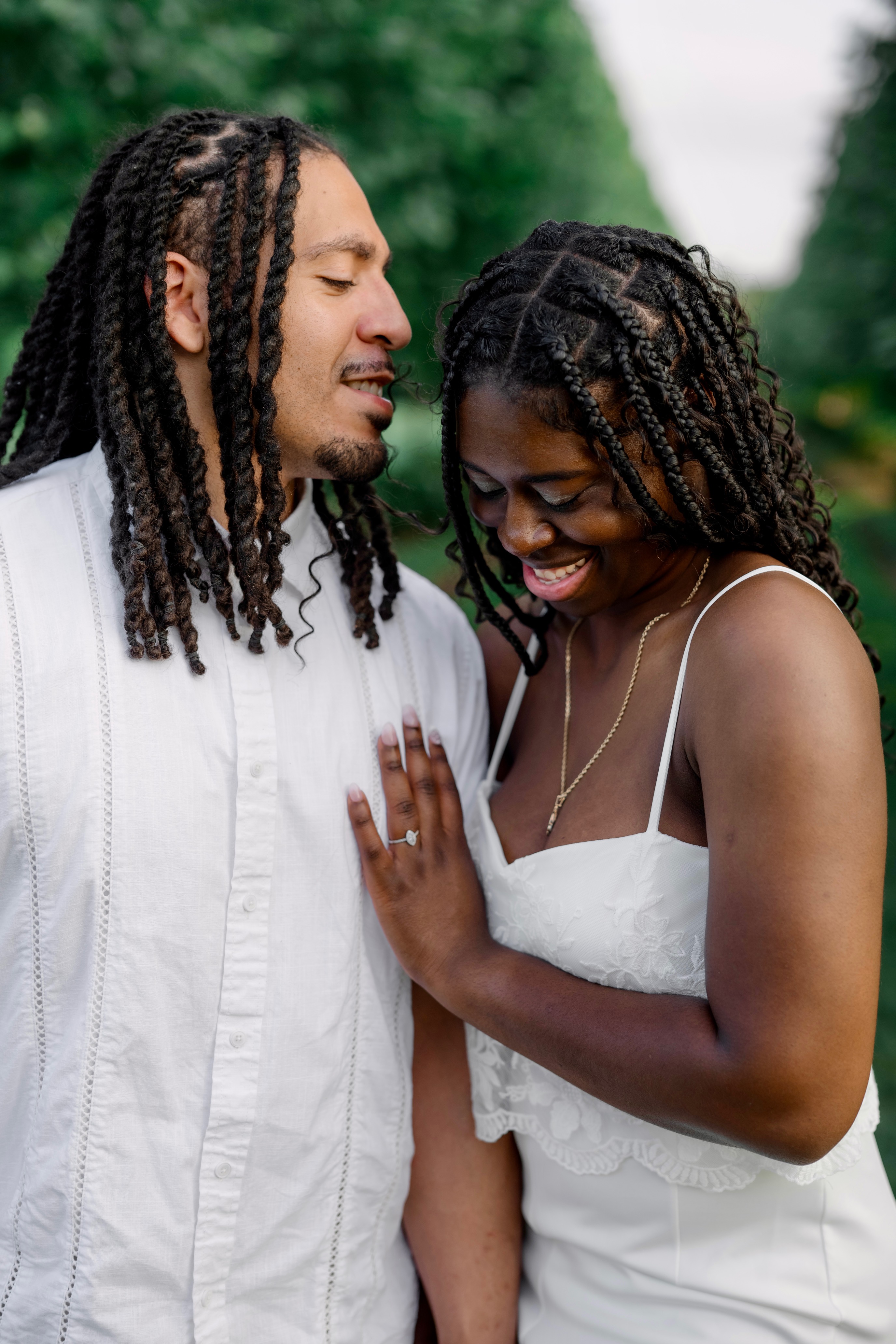 Jamiah and Ruben — engagement